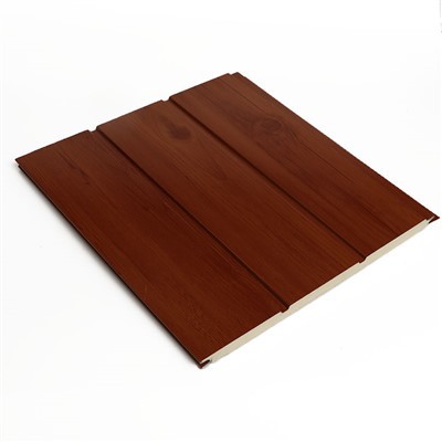 Revestimiento de pared decorativo de paneles sándwich de Pu de 16 mm externo