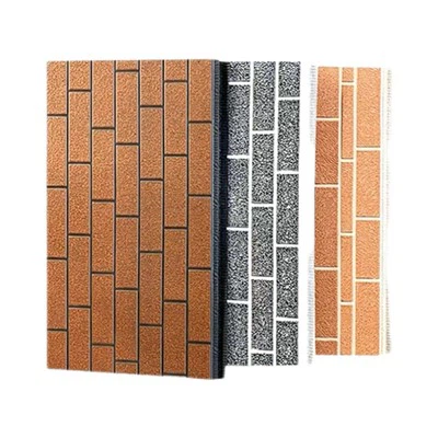 Tablero tallado en metal para casa prefabricada